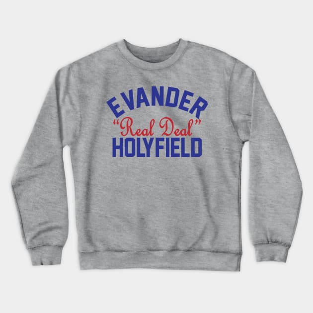 Evander Holyfield Crewneck Sweatshirt by cagerepubliq